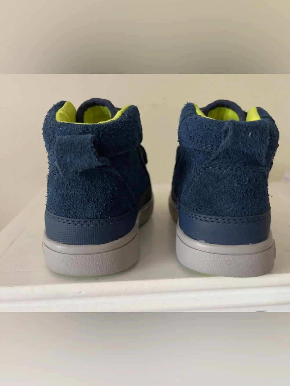 UGG Toddler Kids' Rennon II Weather Suede Sneaker Boot in Blue & Green Size 6